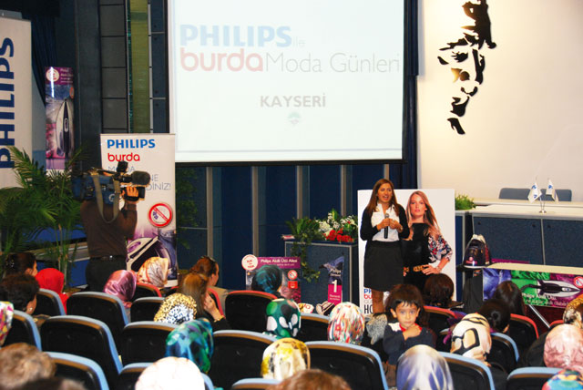 Philips ile Burda Moda Günleri Kayseri’deydi.