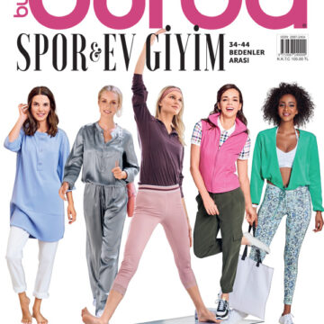 Burda Spor – Ev Giyim dergisi çıktı!